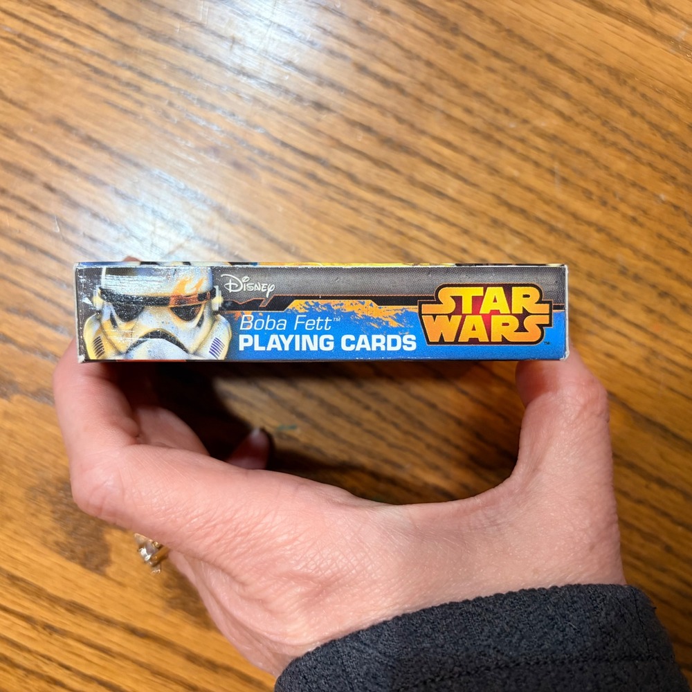 Star Wars Boba Fett Playing Cards Disney Lucasfilm Mandalorian Artwork Deck - Picture 7 of 7